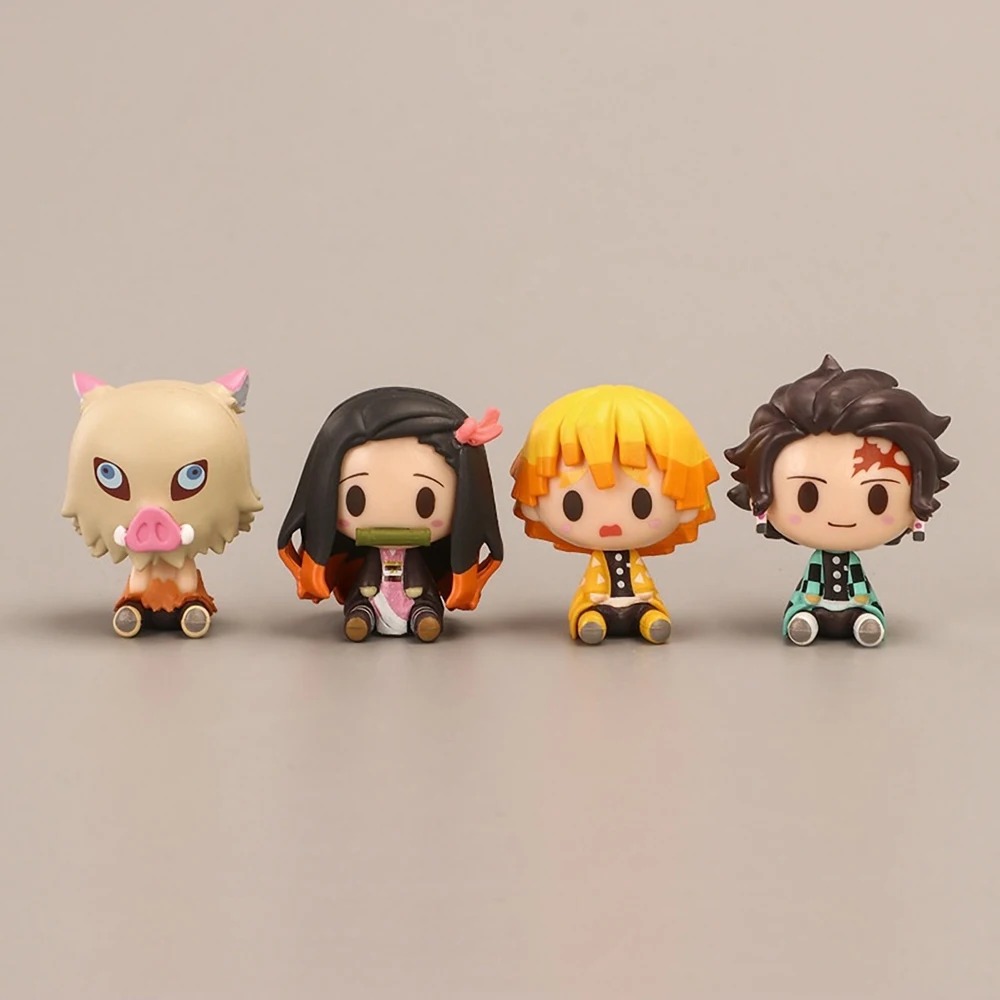 Conjunto Demon Slayer 4 Minis